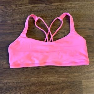 Lululemon Pink Sports Bra